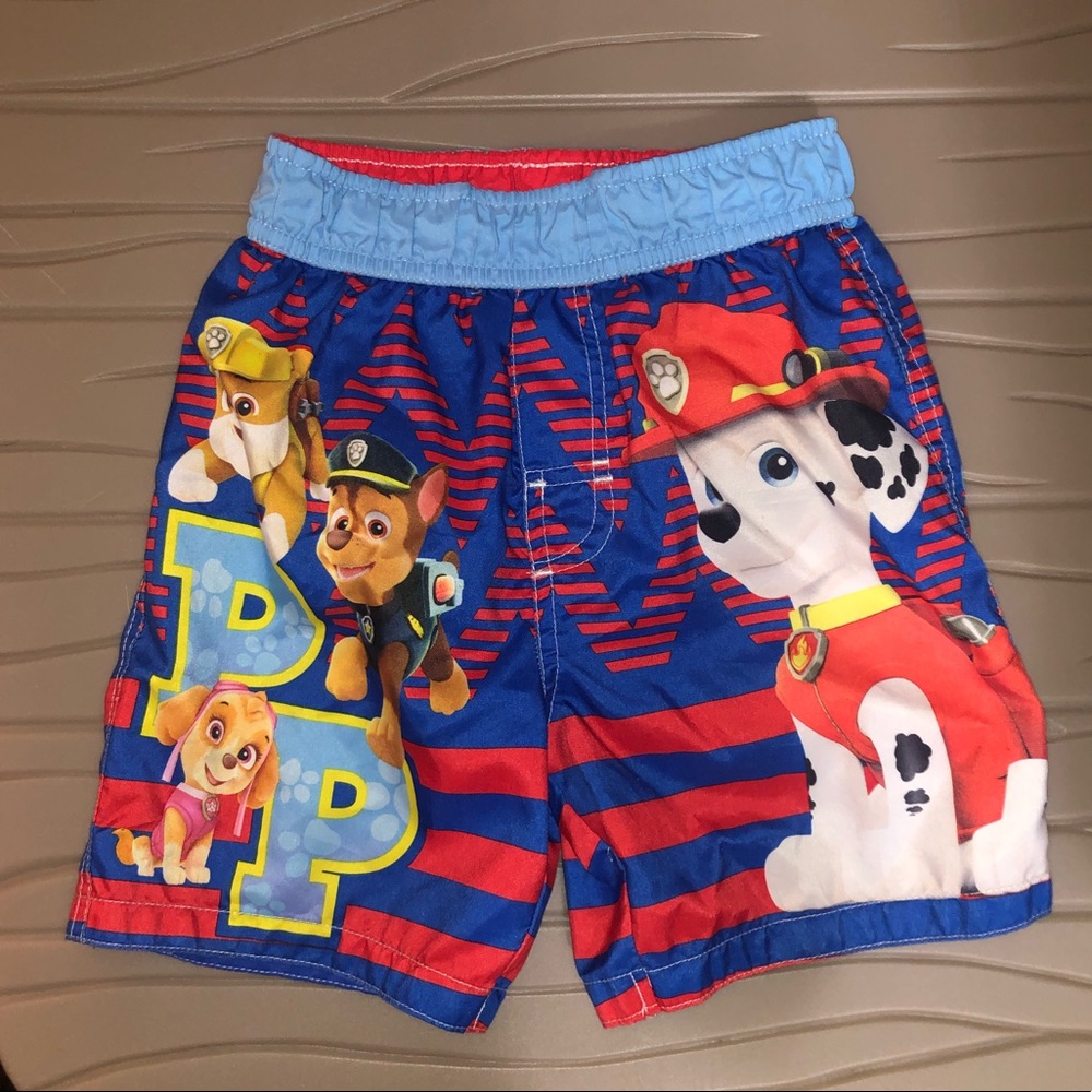 💥Paw-Patrol Nickelodeon Swim Trunk Shorts